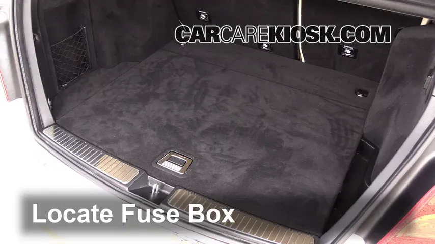 Interior Fuse Box Location: 2014 Mercedes-Benz GLK350 4Matic 3.5L V6